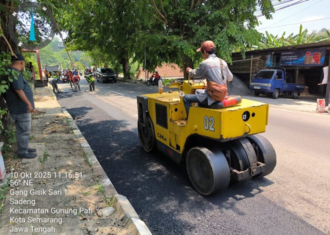 Aktivis LSM Satrio Pandawa Apresiasi Langkah Cepat DPU Kota Semarang Perbaiki Jalan Rusak